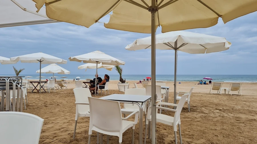 Sea views at Chiringuito 6 Malibú