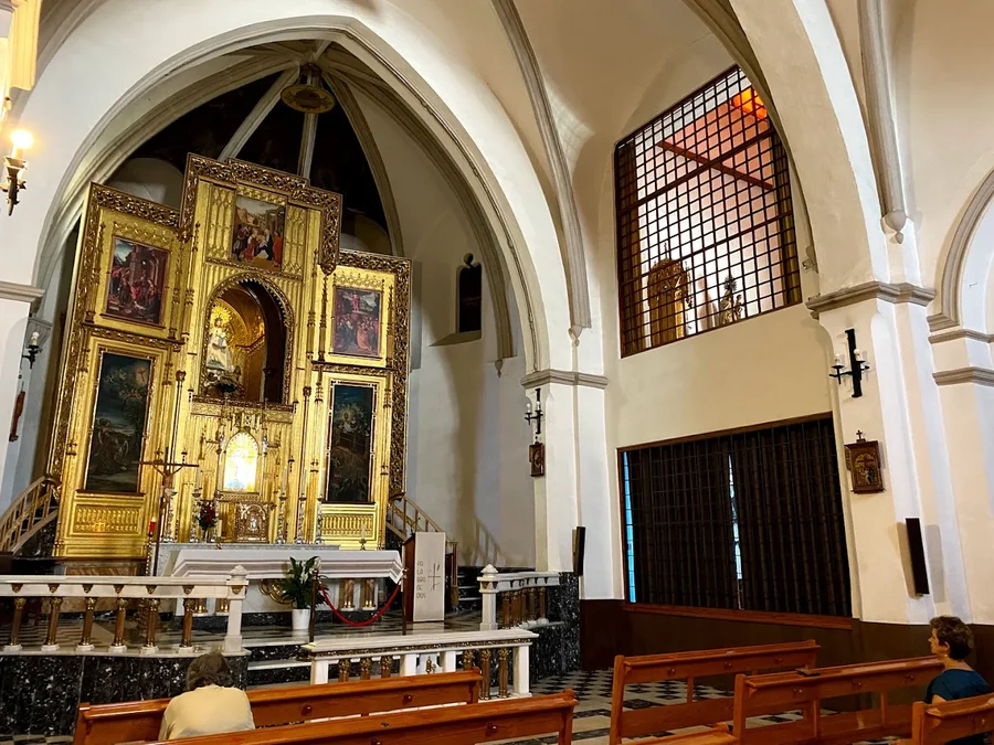 Interior of the Convent of Santa Clara in Gandia