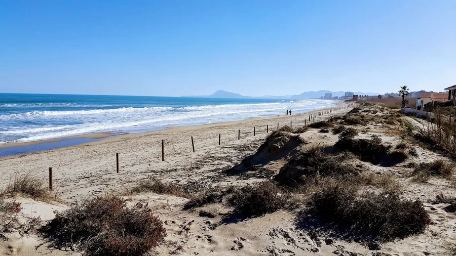 Marenys de Rafalcaid Beach in Gandía