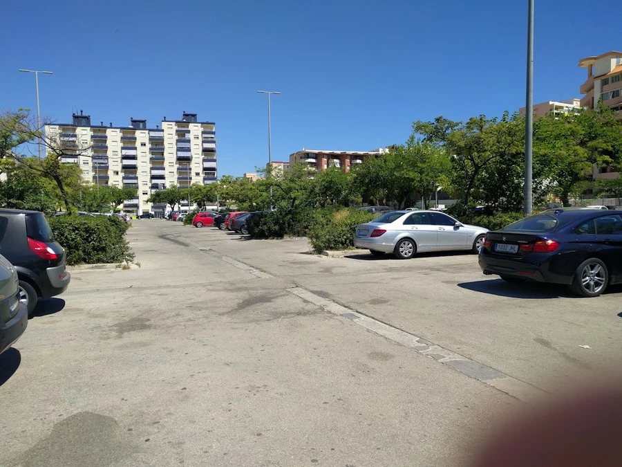 Parking Bacarra at Gandía Beach
