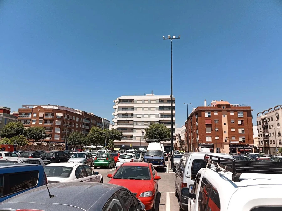Free public parking in Gandía