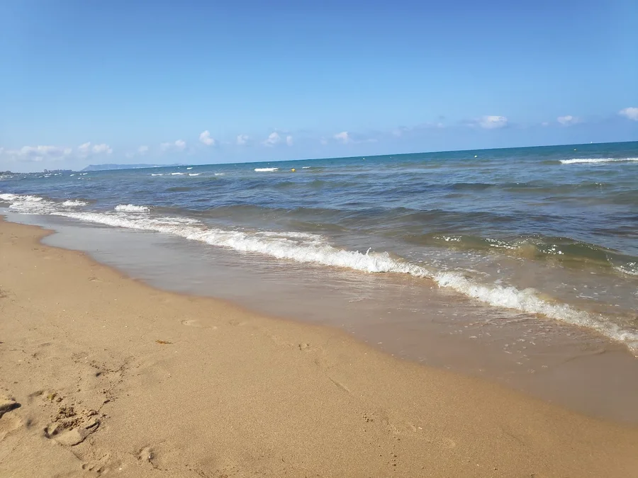 sea at L'Auir Beach