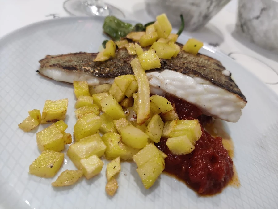 Dish at Vins i Més restaurant