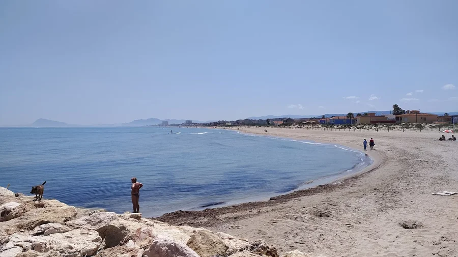 Marenys de Rafalcaid coastline