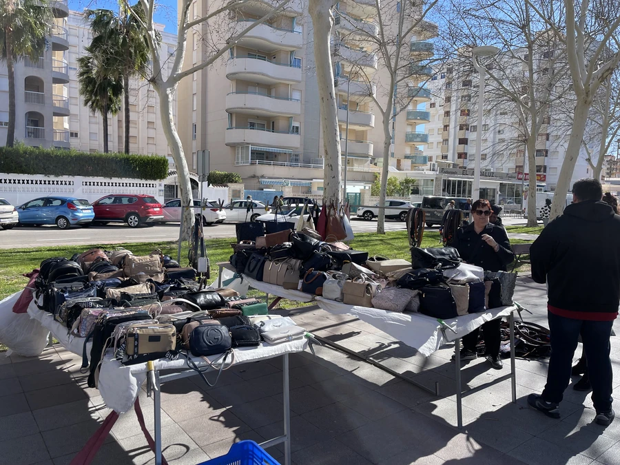 Bags at the market