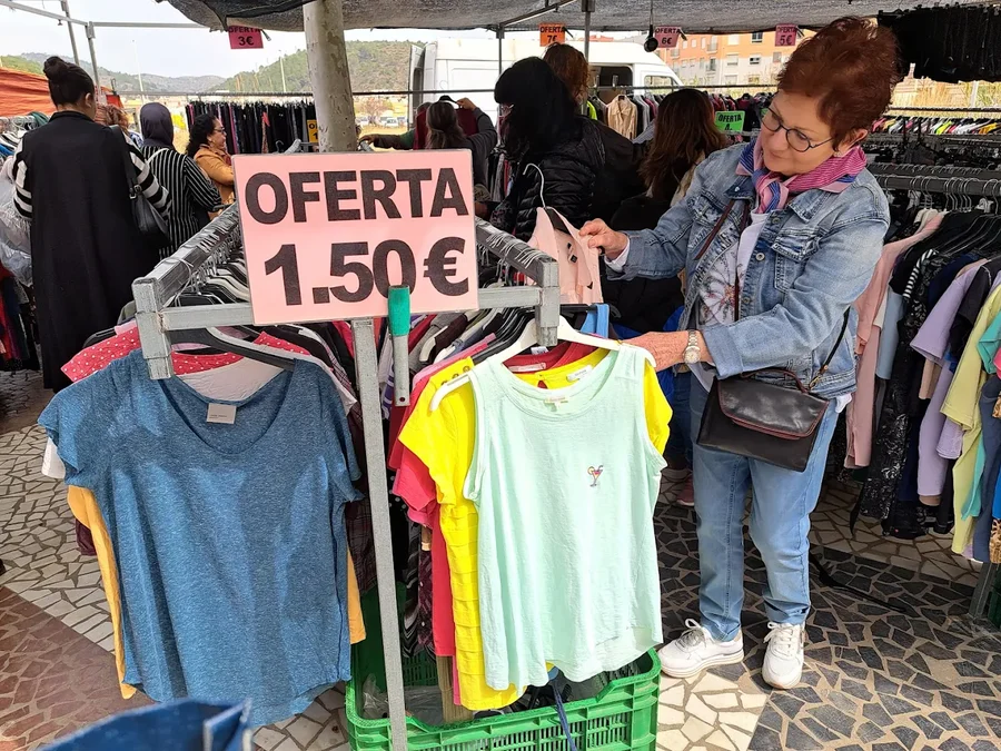 Saturday market in Gandía