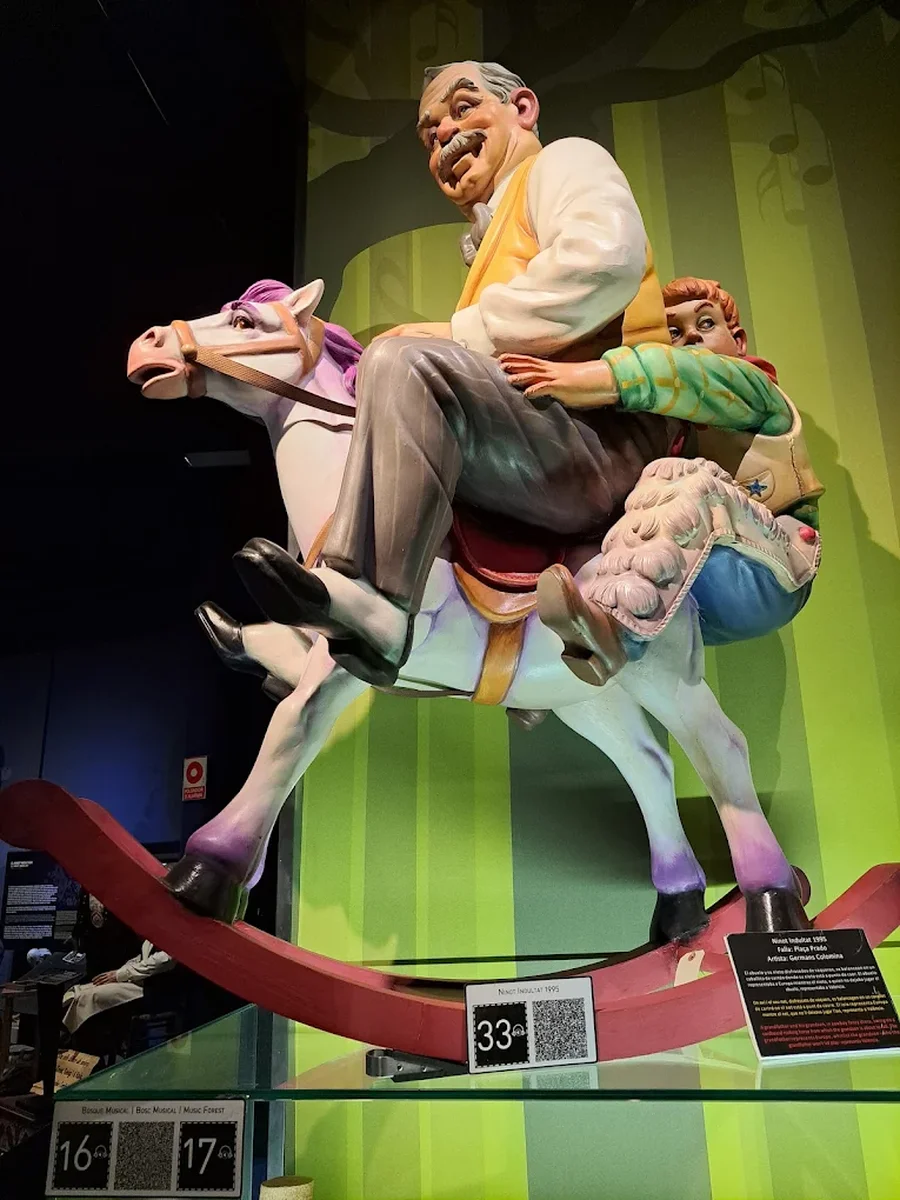 Ninots at the Gandia Fallas Museum