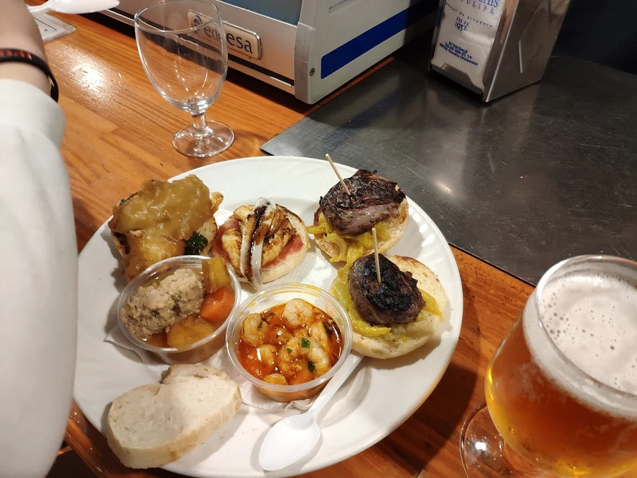 Dishes at Casa Sanchís restaurant in Gandía
