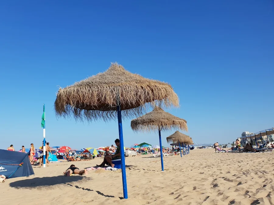 Going to Gandia Beach