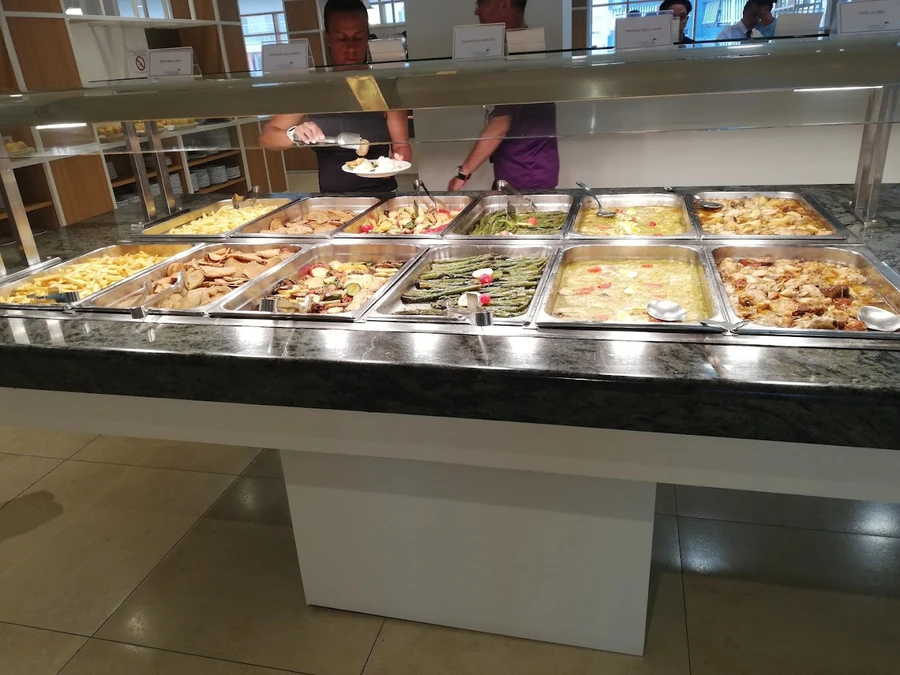 Hotel Los Robles buffet in Gandia