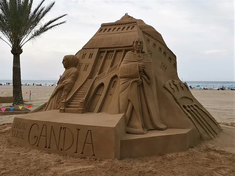 Sandcastles on Gandia Beach