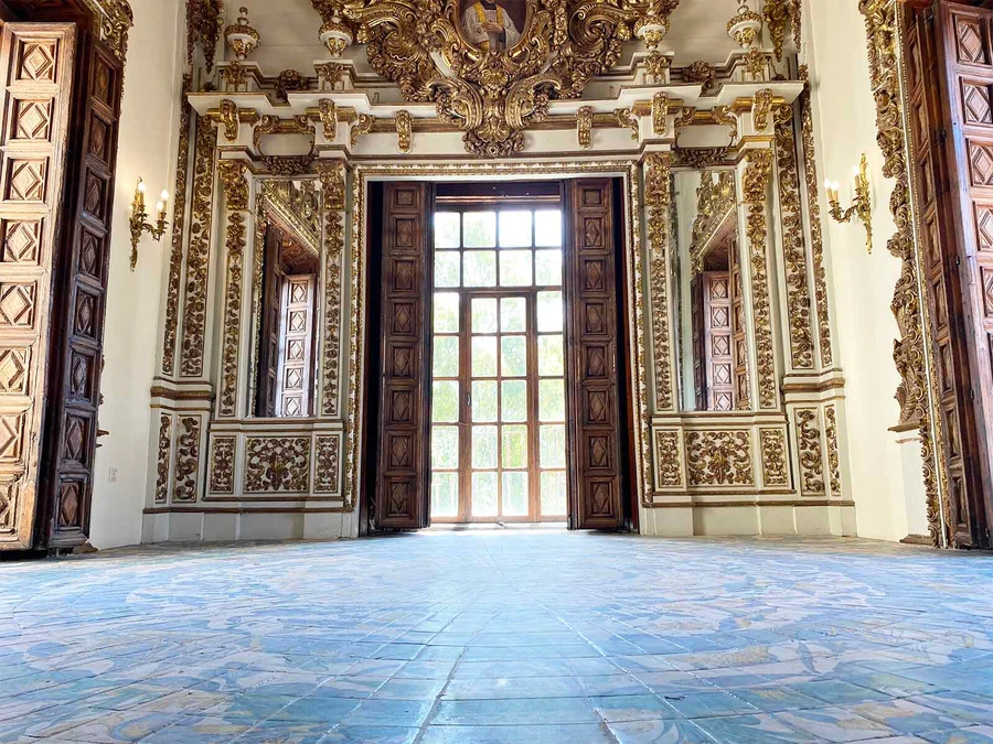 Golden Gallery of the Ducal Palace in Gandia