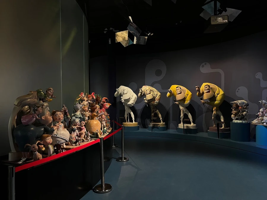 Ninots in the Fallas Museum