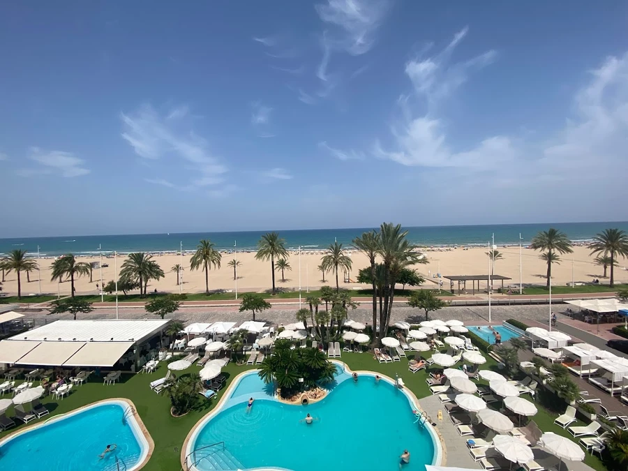 Hotel Bayren pools in Gandia