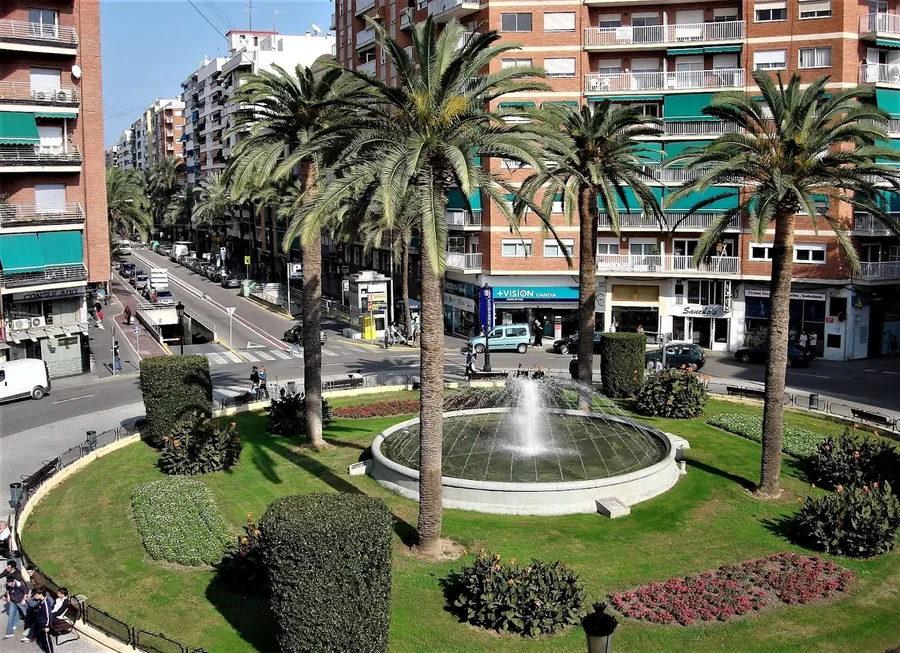 Plaza Cristo Rey in Gandia