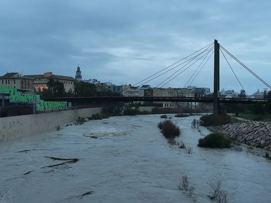 Serpis River in Gandia