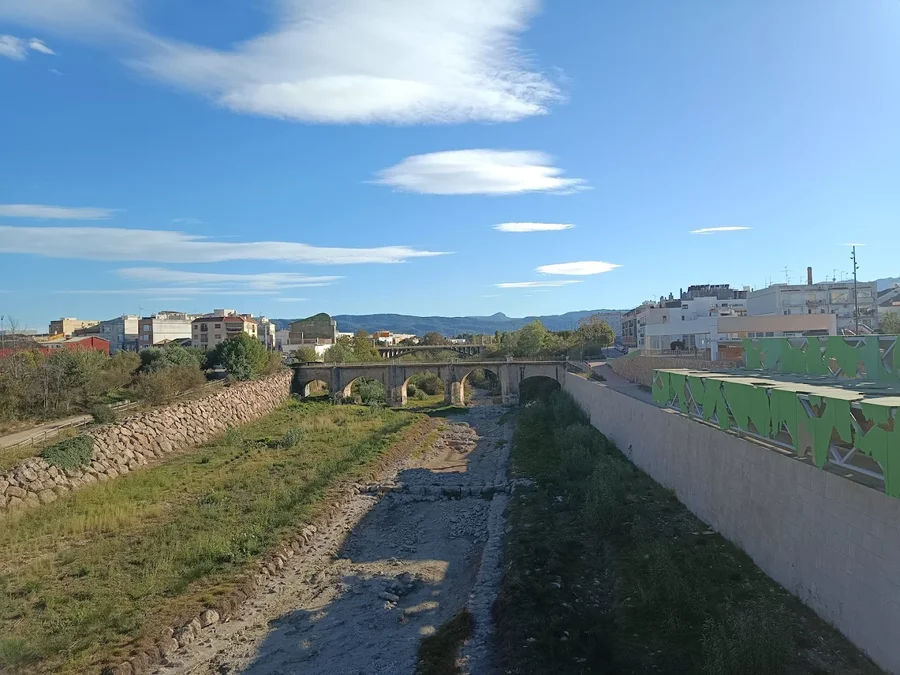 Bridge route along the Serpis path